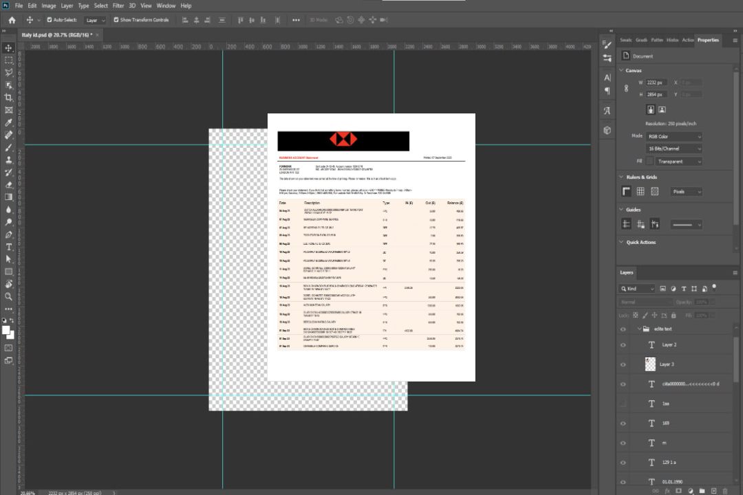Modèle Word et PDF de déclaration commerciale de la Saudi British Bank template Modèle Word et PDF de déclaration commerciale de la Saudi British Bank template